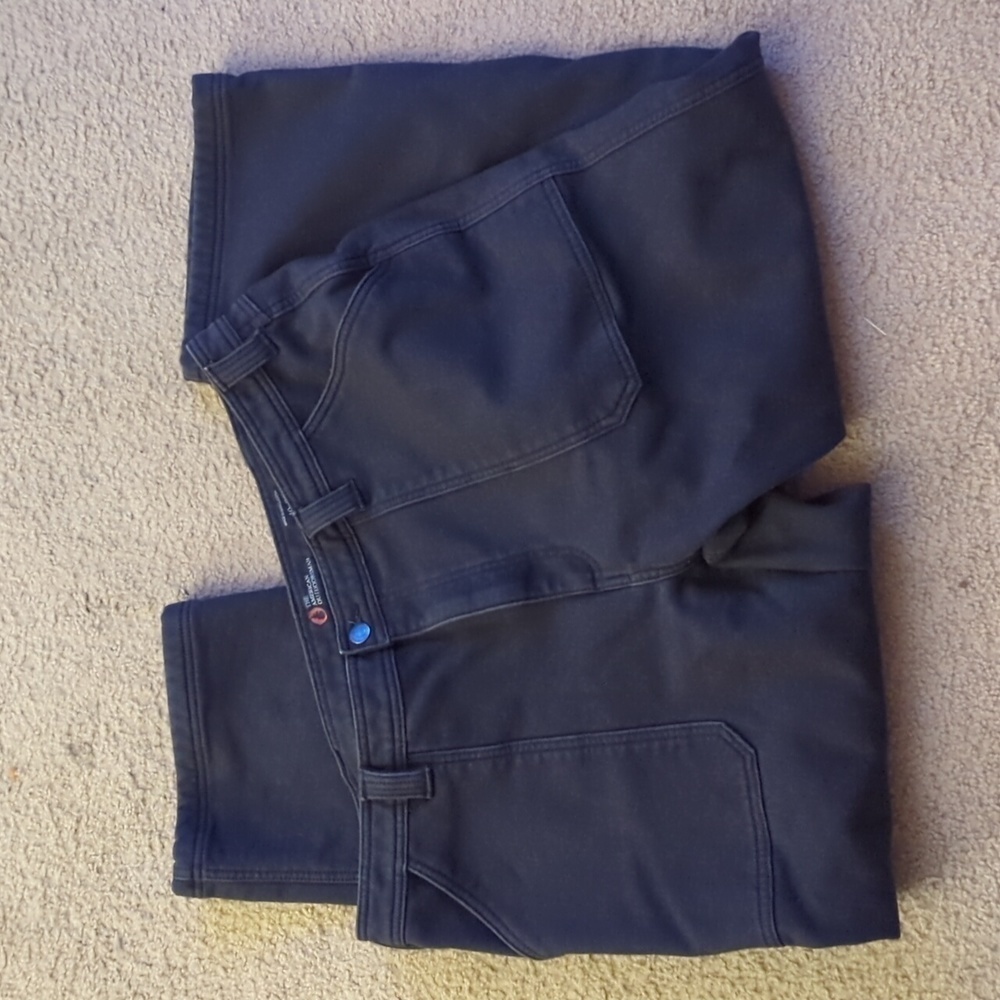 The American Outdoorsman Dark Chocolate Brown Straight Leg Fleece Pants Sz 40X30